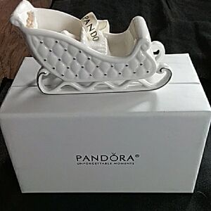 Pandora 2014 Holiday Christmas Sleigh Ornament